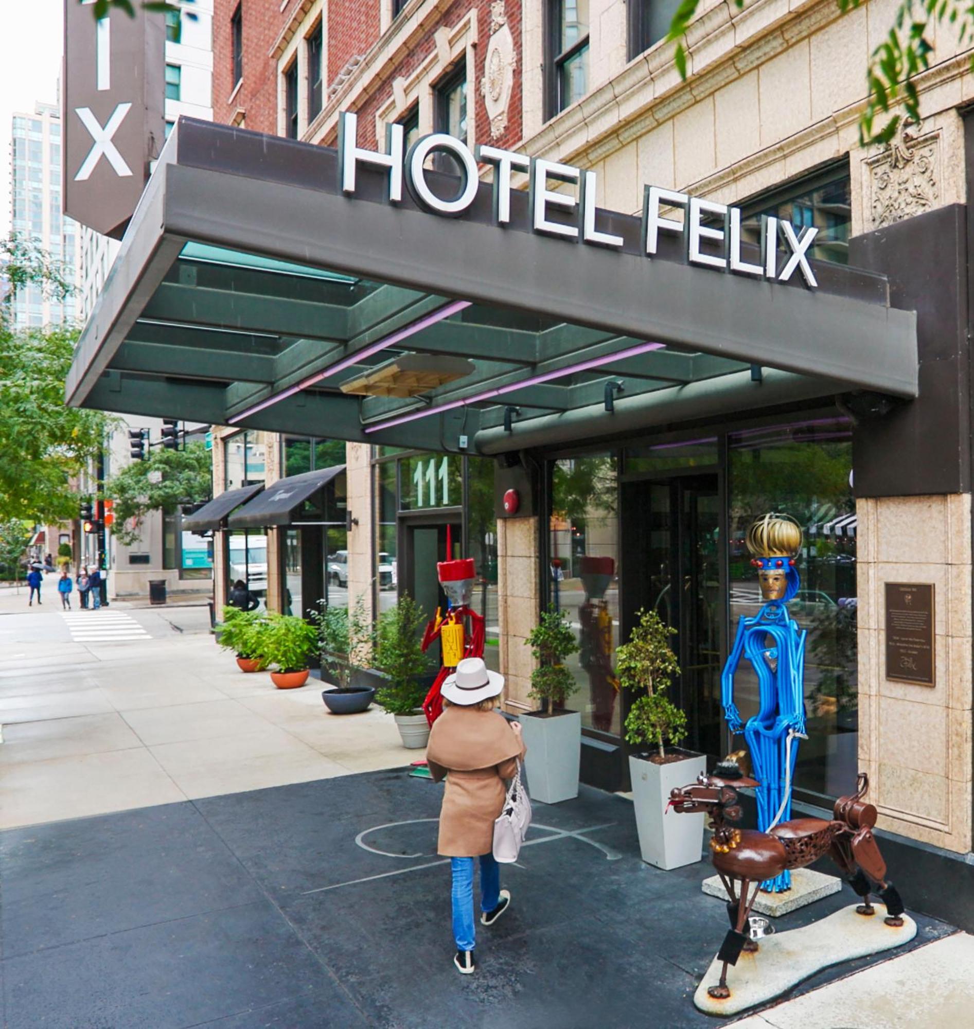 فندق شيكاغوفي  فندق فيليكس المظهر الخارجي الصورة